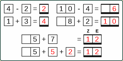 22_11 Addition Subtraktion einstellig