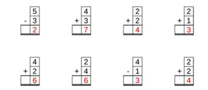 12_11 Addition Subtraktion einstellig