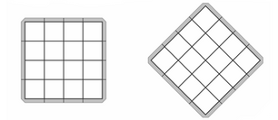 80_10 Geometrie Würfel Bauplan Grundfläche