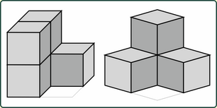 84_22 Geometrie Würfel Bauplan 2x2x2